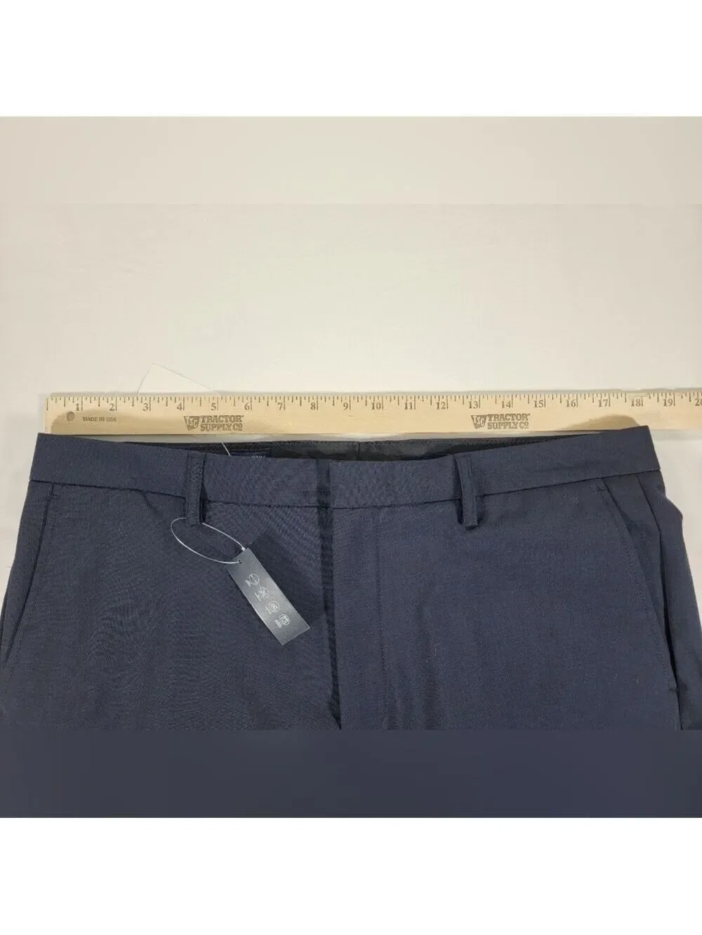 J. Crew Blue Dress Trousers with Formal Style and Straight Leg Cut